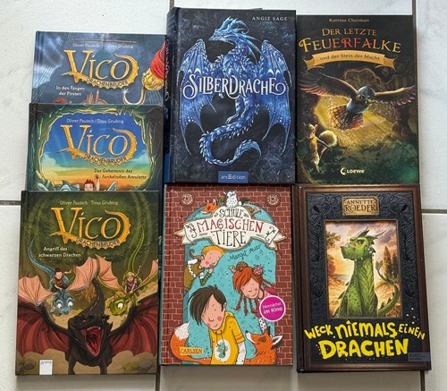 Verschiedene bücher kinder - 7x,