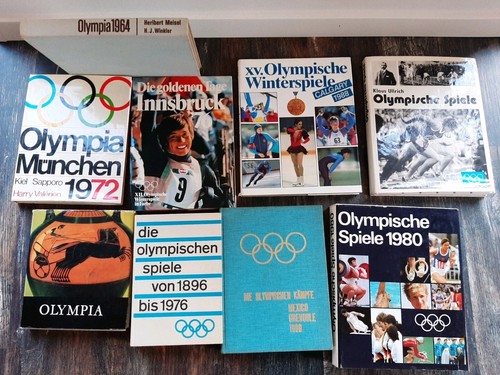 Olympia bücher konvolut - 9x, olympia-bücher