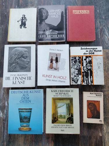 Kunst bücher paket - 9x,