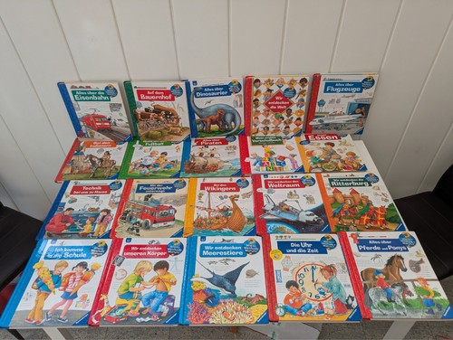 Bücherpaket 20x wieso - :,