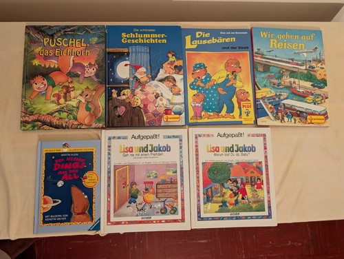 Kinderbuch paket vintage - 7x,